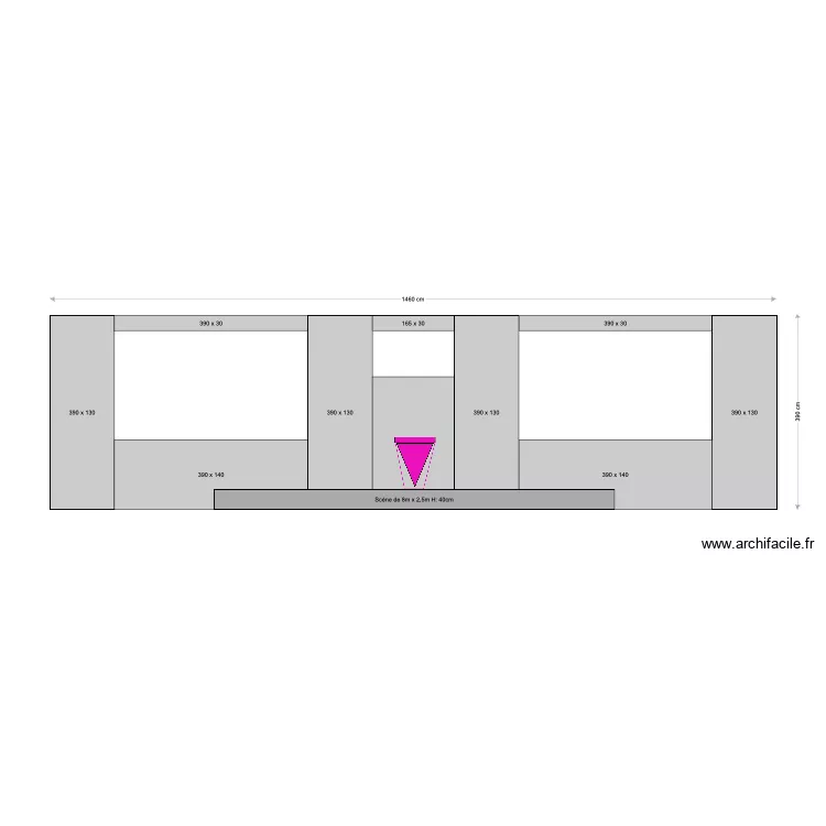 MUR UER Hilton 1. Plan de 