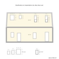 facade avec modification de facade sud