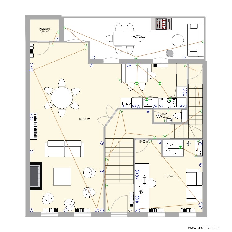 LagrangeRDCProjet. Plan de 0 pièce et 0 m2
