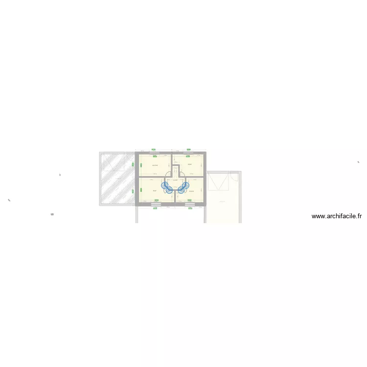 Plan 1 Ker verh base maison. Plan de 