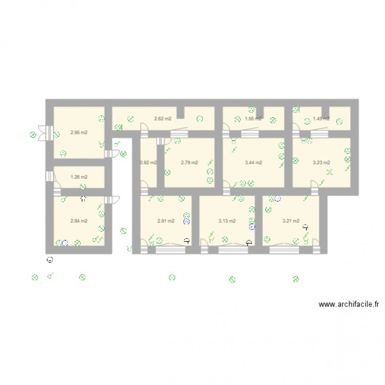 Appartement Sèmè Kpodji. Plan de 0 pièce et 0 m2