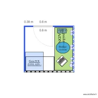 labo PCR finalis&eacute;e vue du dessus