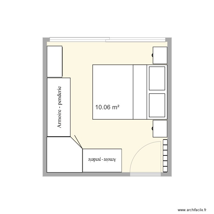 Chambre renardière . Plan de 0 pièce et 0 m2