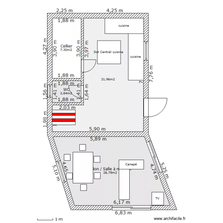 RC Rougiers 4. Plan de RC Rougiers 4. Plan de