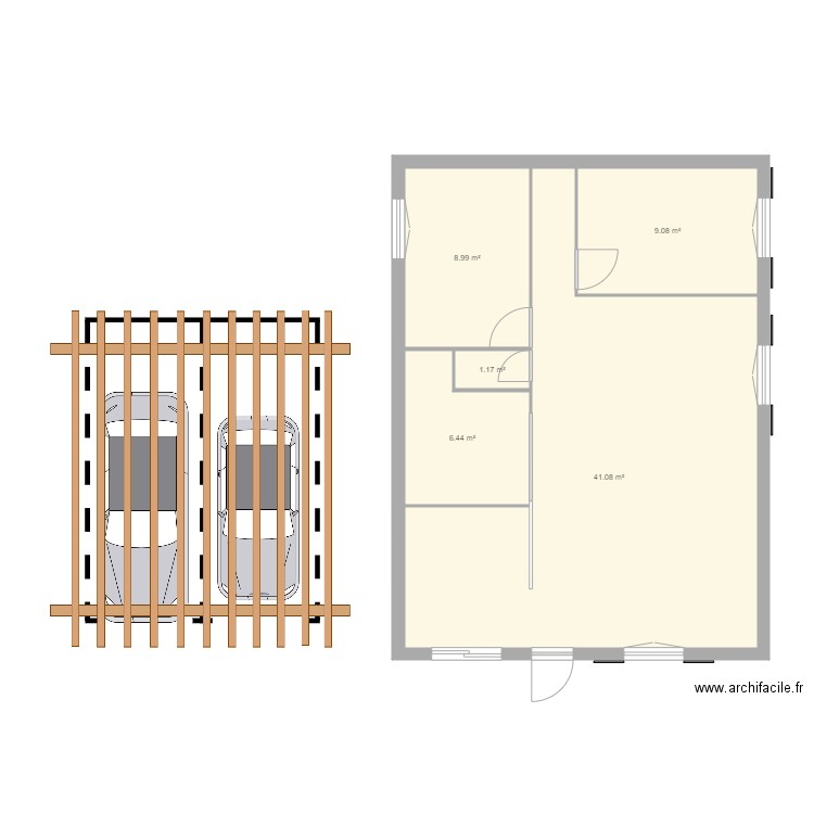 projet 1. Plan de 0 pièce et 0 m2