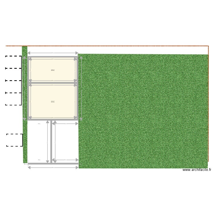 plan vue ensemble. Plan de 0 pièce et 0 m2