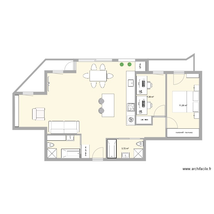 Bordeta propuesta 2. Plan de 0 pièce et 0 m2