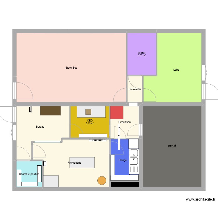 CEO labo from. Plan de 0 pièce et 0 m2