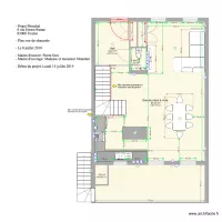 Plan Projet Monchal Rez de chauss&eacute;e