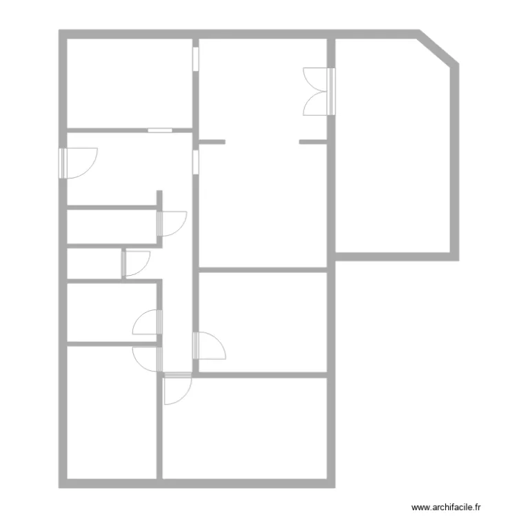 SANDRIN DAMBACH. Plan de 