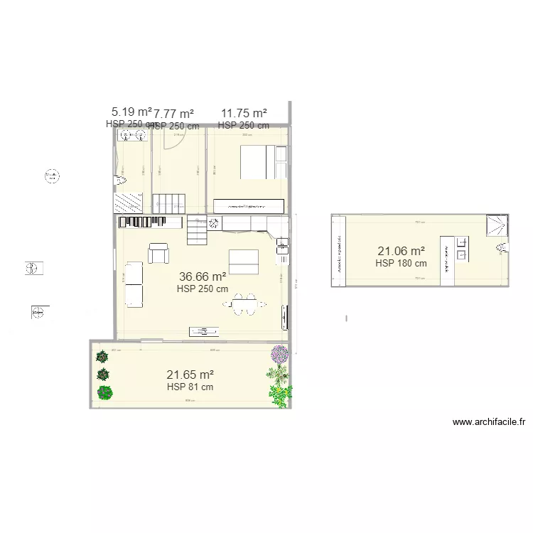 loft. Plan de 
