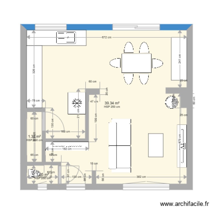 Plan – piece a vivre bellenglise – Par marie0411 ️ | ArchiFacile