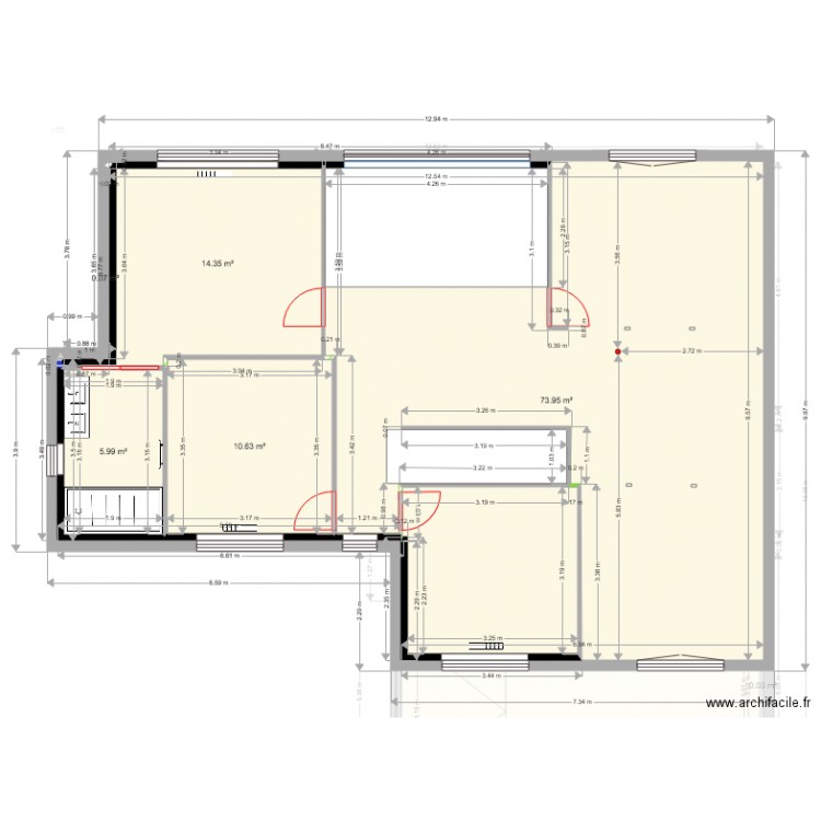 plan pour sorti vmc . Plan de 0 pièce et 0 m2