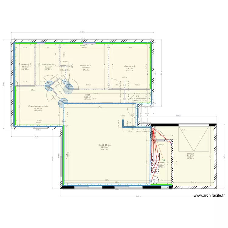 &eacute;lectricit&eacute; cellier 23102021. Plan de 
