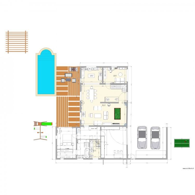 Maison JBv3. Plan de 0 pièce et 0 m2
