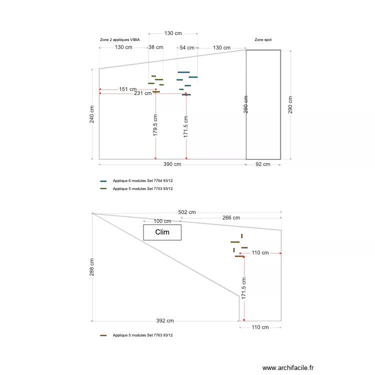 KAEHLIN VIBIA. Plan de 