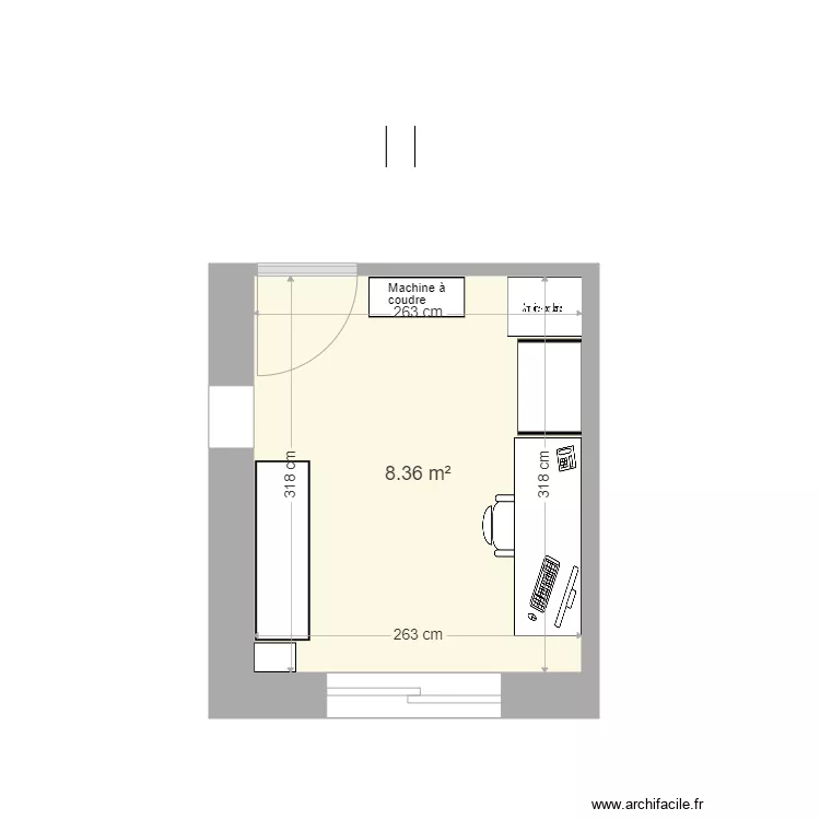 MA MAISON bureau 2. Plan de 