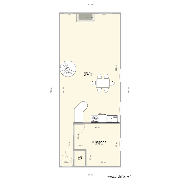 MURA 1ER NIVEAU FUTUR. Plan de 0 pièce et 0 m2