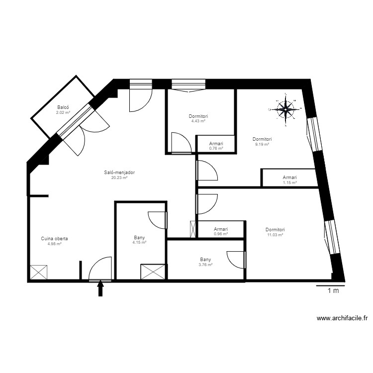 PLETA DE SOLDEU ED 2 2 4 SOLDEU CANILLO. Plan de 0 pièce et 0 m2