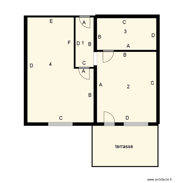 195214 DA SILVA. Plan de 0 pièce et 0 m2