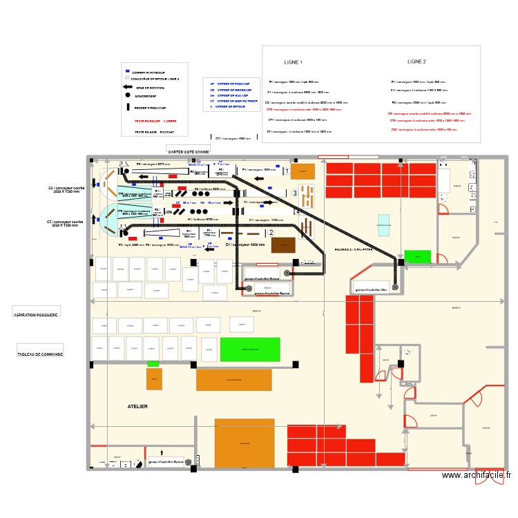 projet JMP 30/12/2022 . Plan de 11 pièces et 902 m2