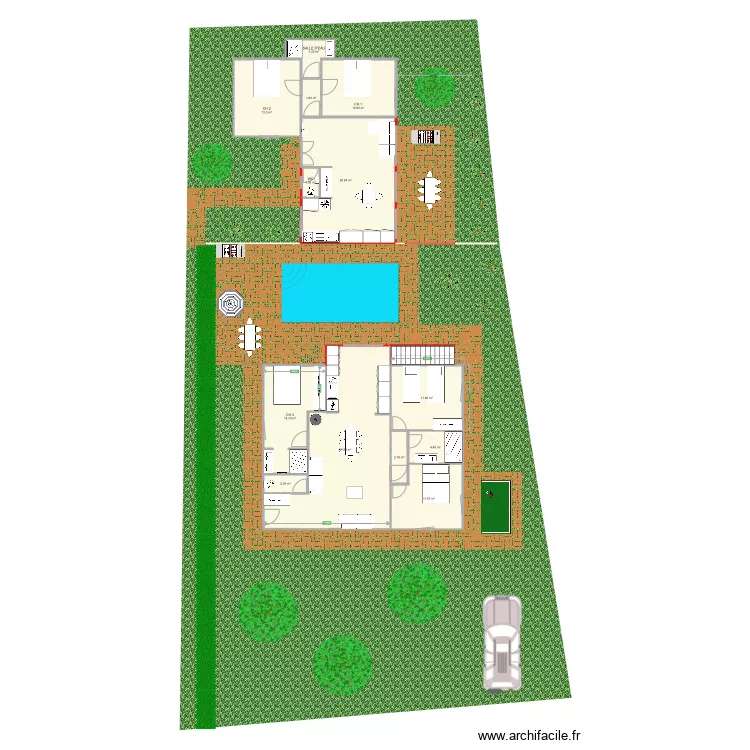 ENSOLEILLE AVRIL 2020. Plan de 