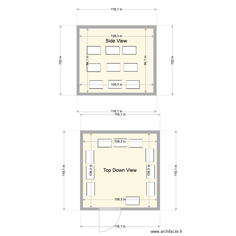 SIUC Vivarium. Plan de 0 pièce et 0 m2