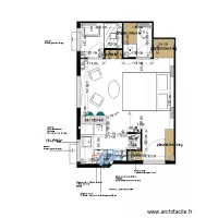 Plan projet d&eacute;finitif appartement MOLINARO