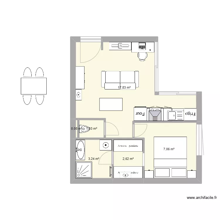 Bons en chablais Brice 3. Plan de 