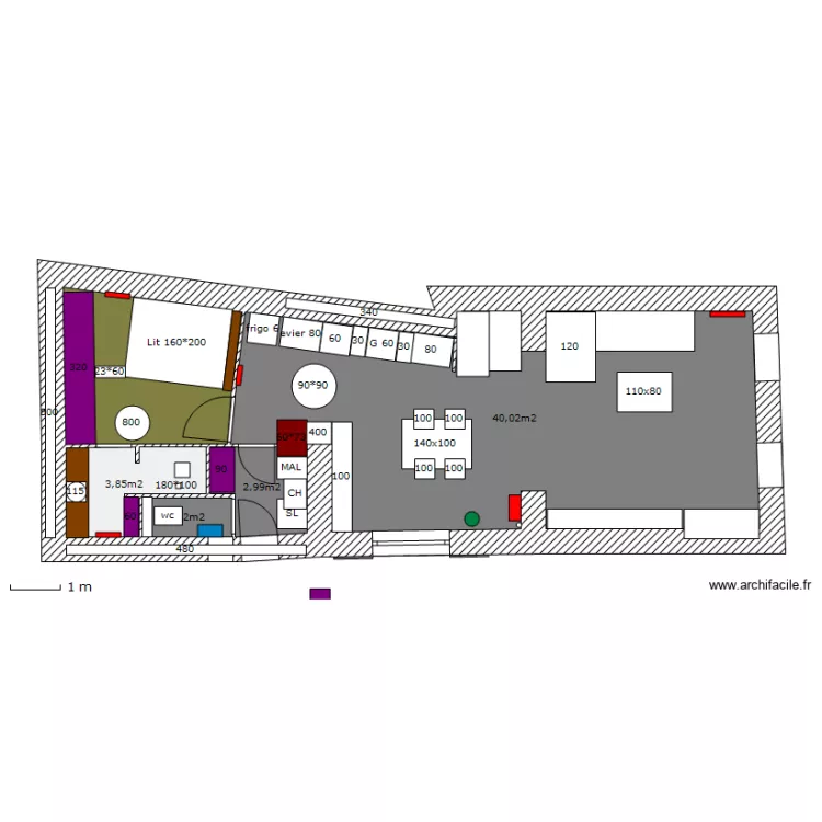 RDC seul sept 2015 COTES OK 2. Plan de RDC seul sept 2015 COTES OK 2. Plan de