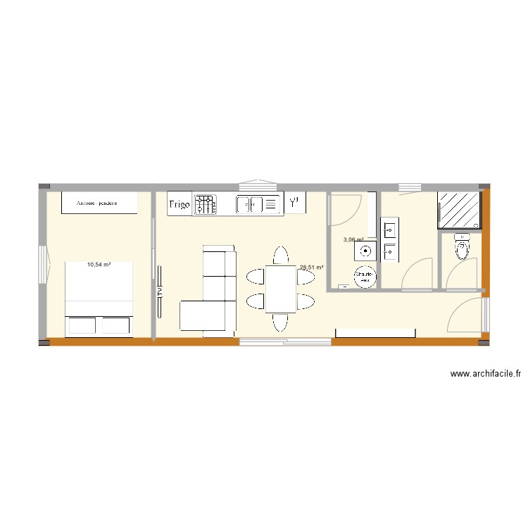 Appart paul. Plan de 0 pièce et 0 m2