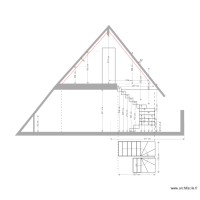 Plan coupe 3 positionnement escalier 28 decembre 2021