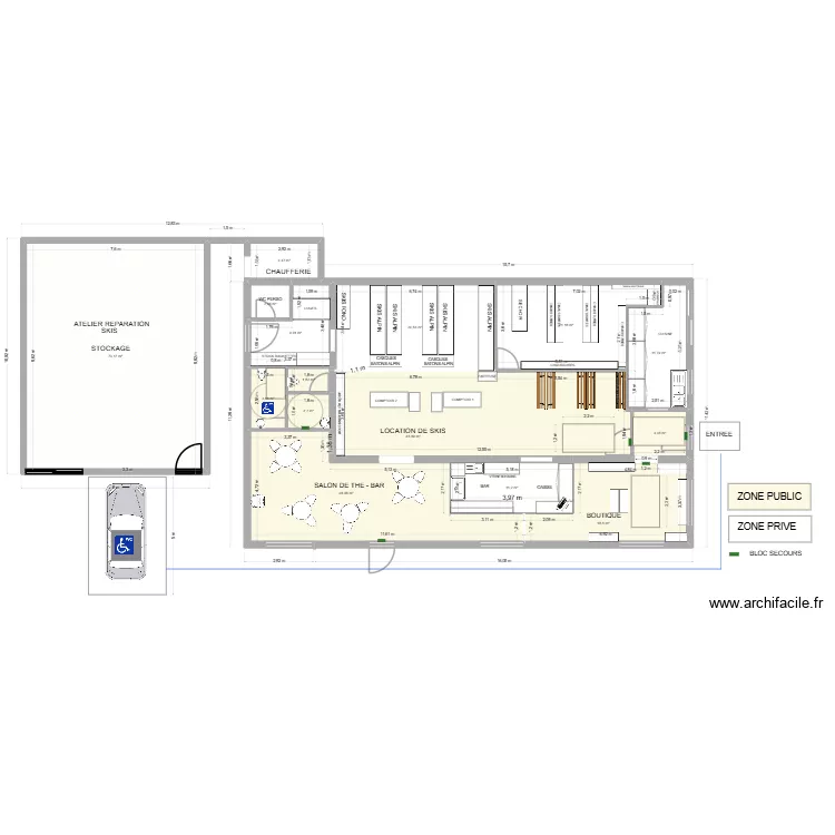 nouveau concept v4. Plan de 15 et 272 m² nouveau concept v4. Plan de 15 et 272 m²