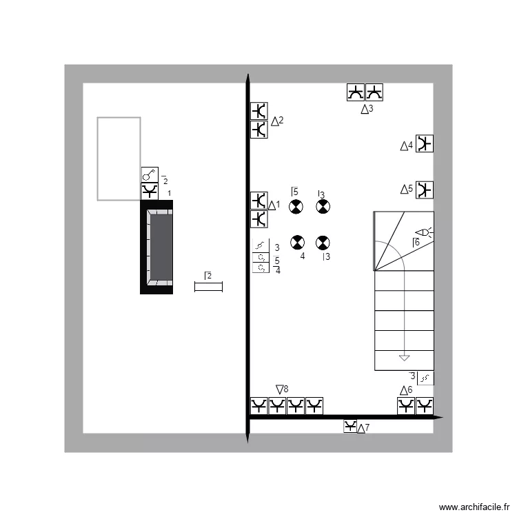 Position grenier D.Vivegnis. Plan de Position grenier D.Vivegnis. Plan de