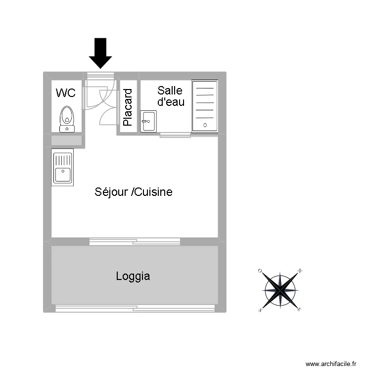 51375 MARCHIONE. Plan de 6 et 25 m² 51375 MARCHIONE. Plan de 6 et 25 m²