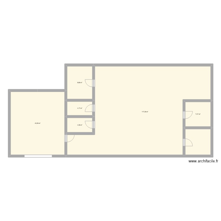 Maison de mes rêves. Plan de 6 pièces et 184 m2