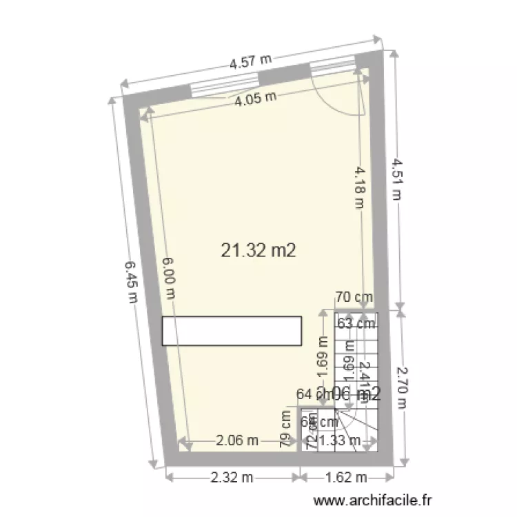 COUJONDE RDC. Plan de 