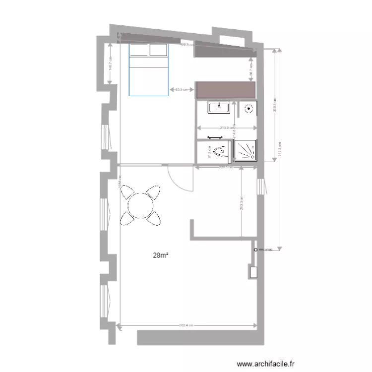 quai arloingV22. Plan de 