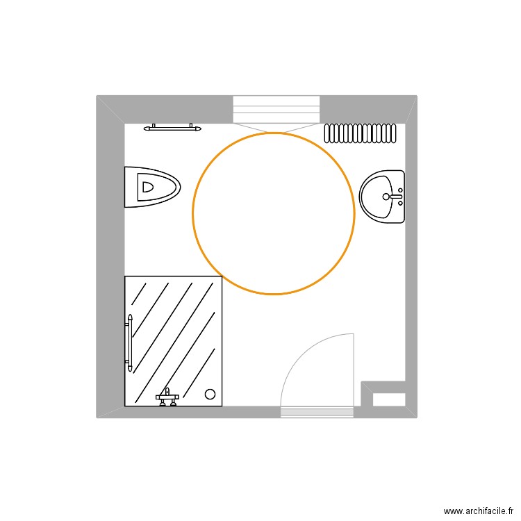 B.L SDB amgt. Plan de 0 pièce et 0 m2