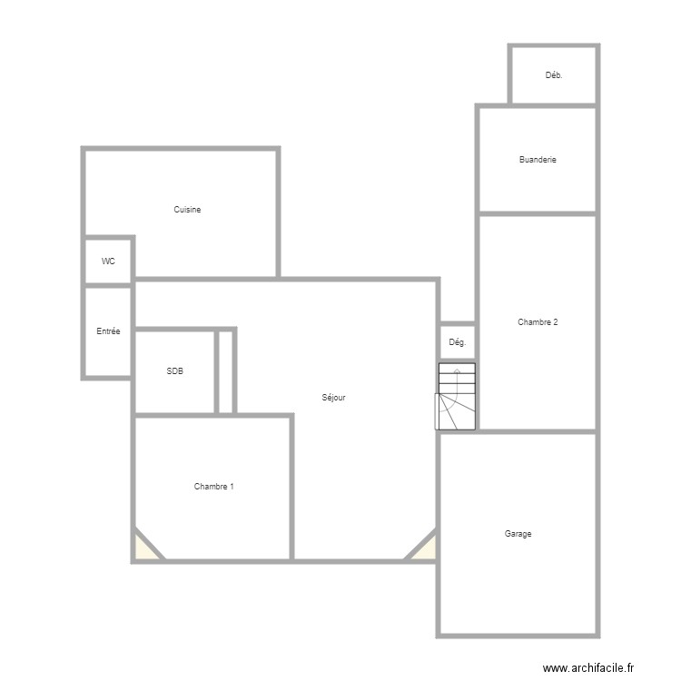 VILLEPARISIS Alsace Lorraine. Plan de 0 pièce et 0 m2