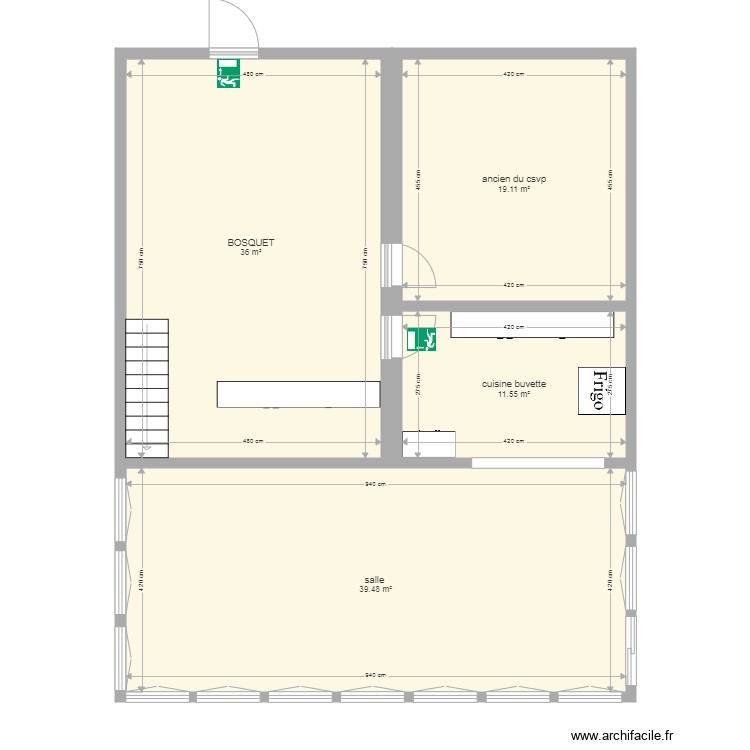 plan bosquet a jour. Plan de 0 pièce et 0 m2