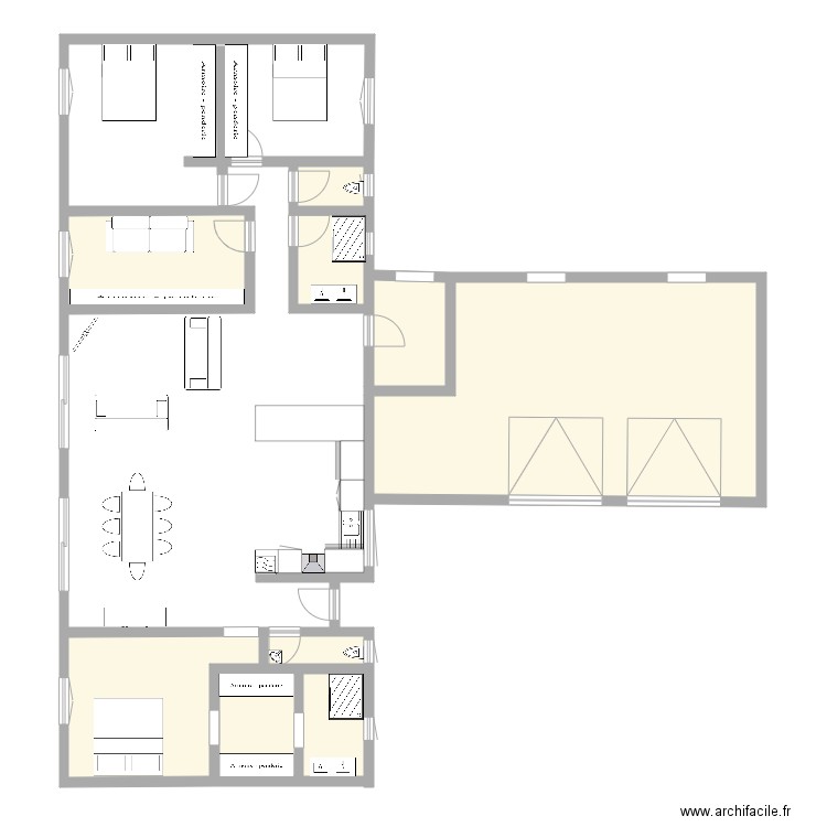 MAISON BRETX. Plan de 0 pièce et 0 m2