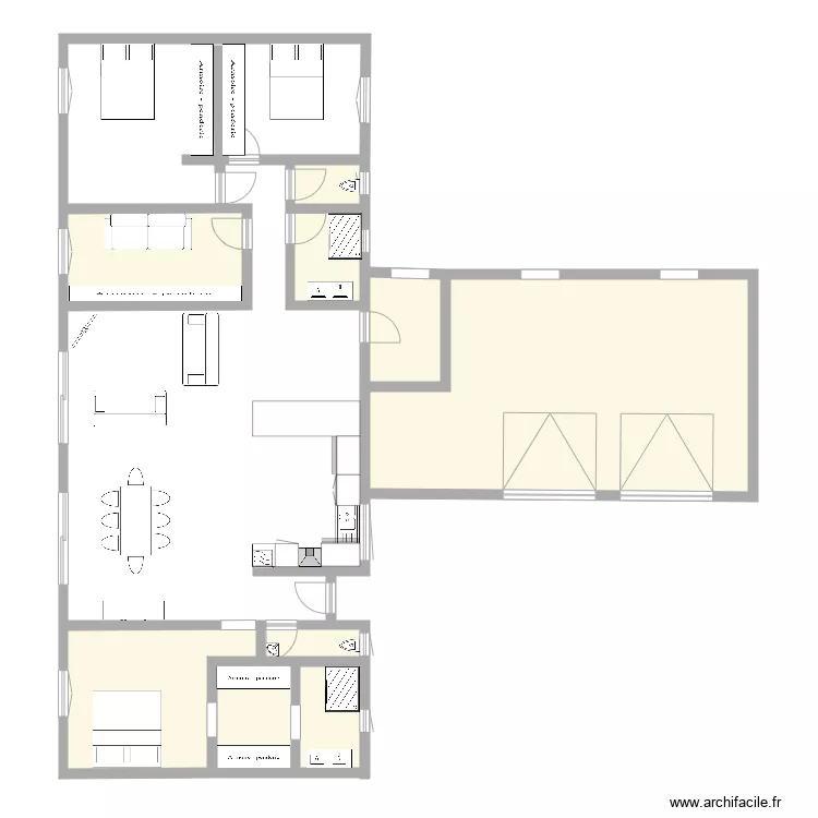 MAISON BRETX. Plan de MAISON BRETX. Plan de