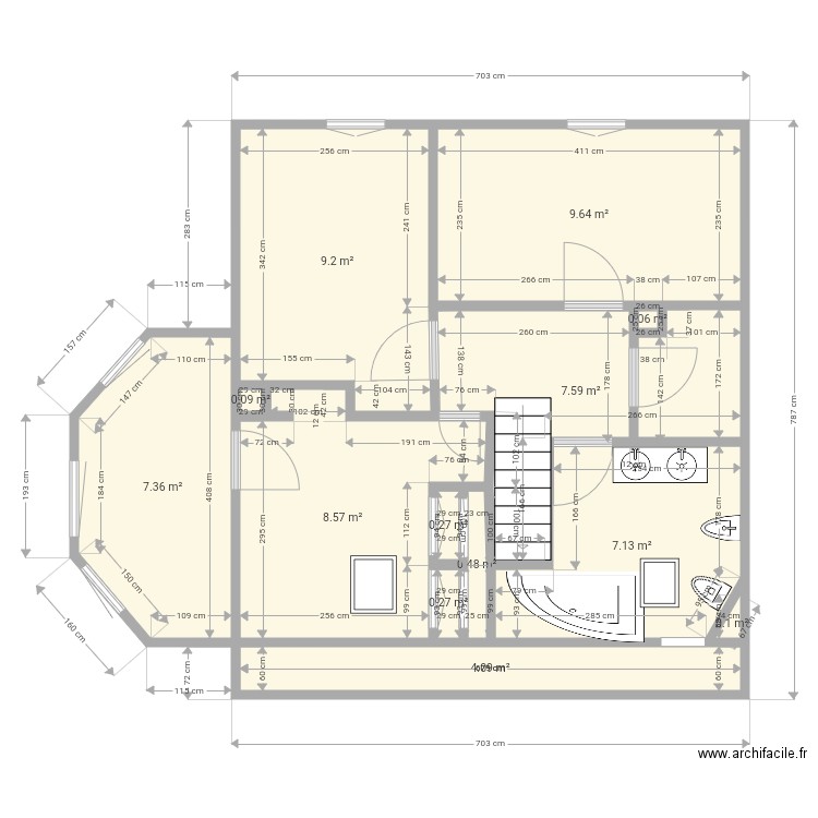 Volgelsheim etage. Plan de 0 pièce et 0 m2
