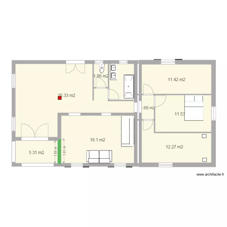 extension nord. Plan de extension nord. Plan de