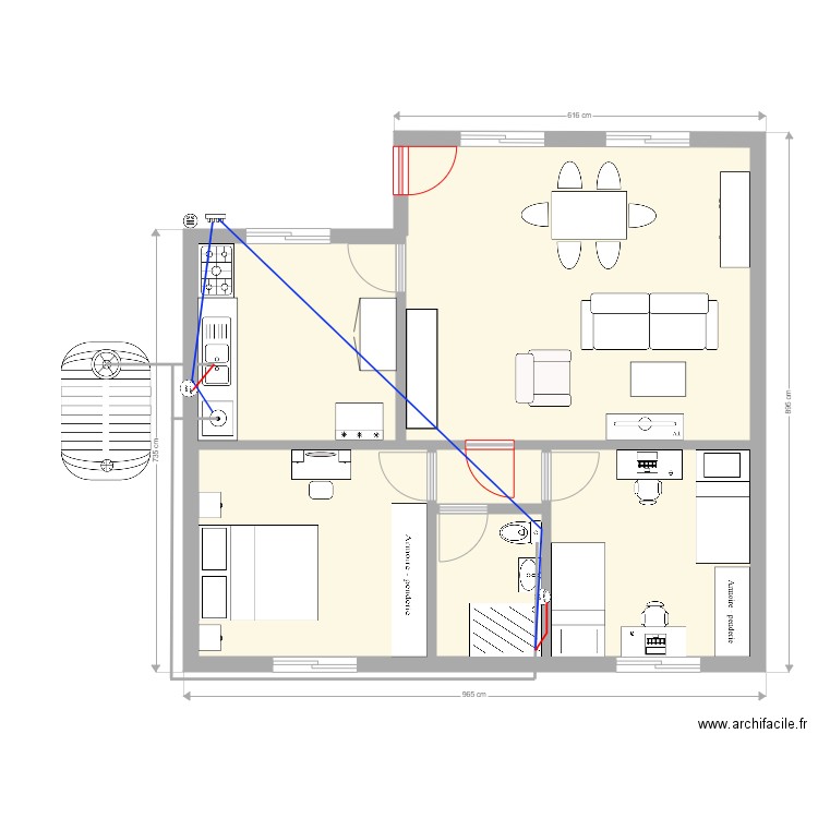 POG Rdz 4. Plan de 0 pièce et 0 m2