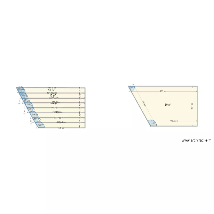 Step Salon de coiffure Cap Rouge. Plan de 