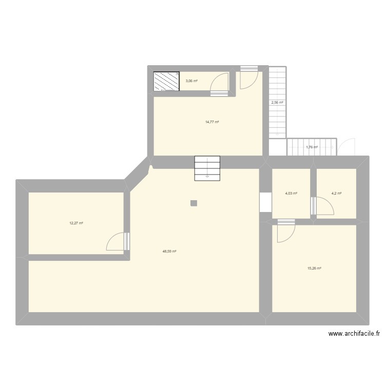 Projet Delphine. Plan de 0 pièce et 0 m2