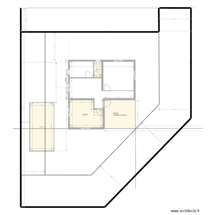 bengali maison 2 étage 10nov. Plan de 4 pièces et 42 m2