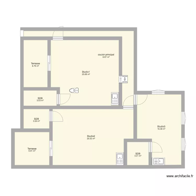 Mudaisonsurelev. Plan de 